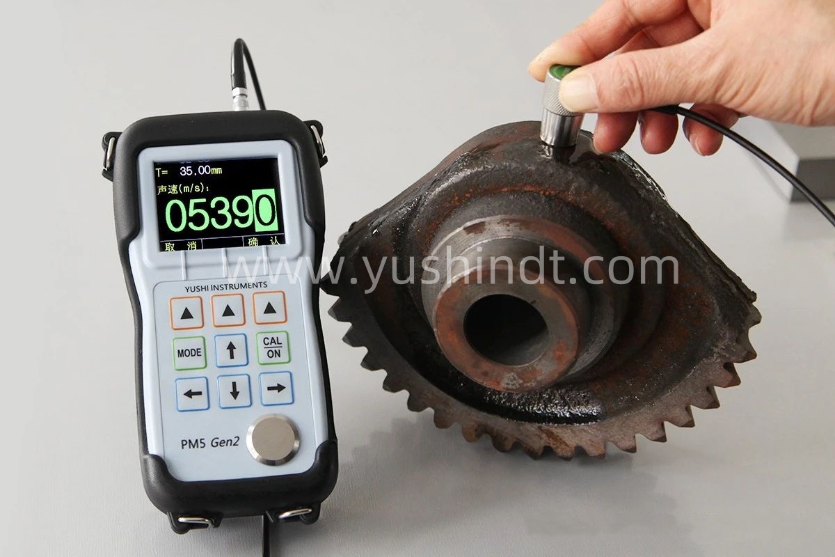 ultrasonic testing spheroidized rate of cast iron