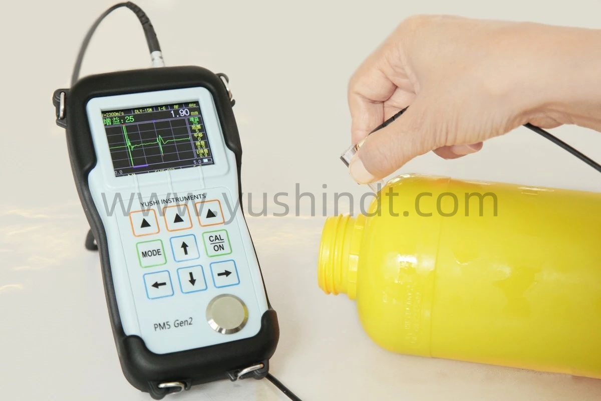 YUSHI ultrasonic thickness gauge