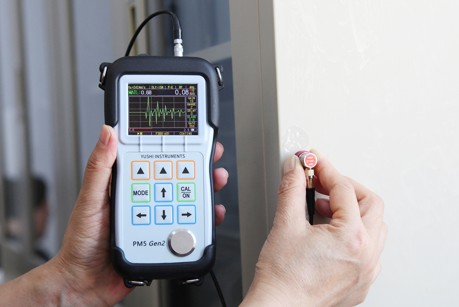 Measure Coating Thickness and Substrate Thickness Simultaneously